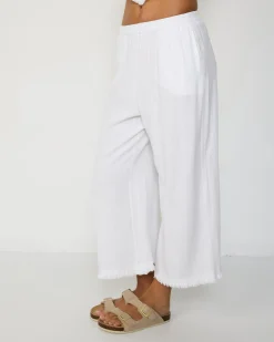 Bottoms*Mooloola Girls' Moni Dallis Beach Pants White