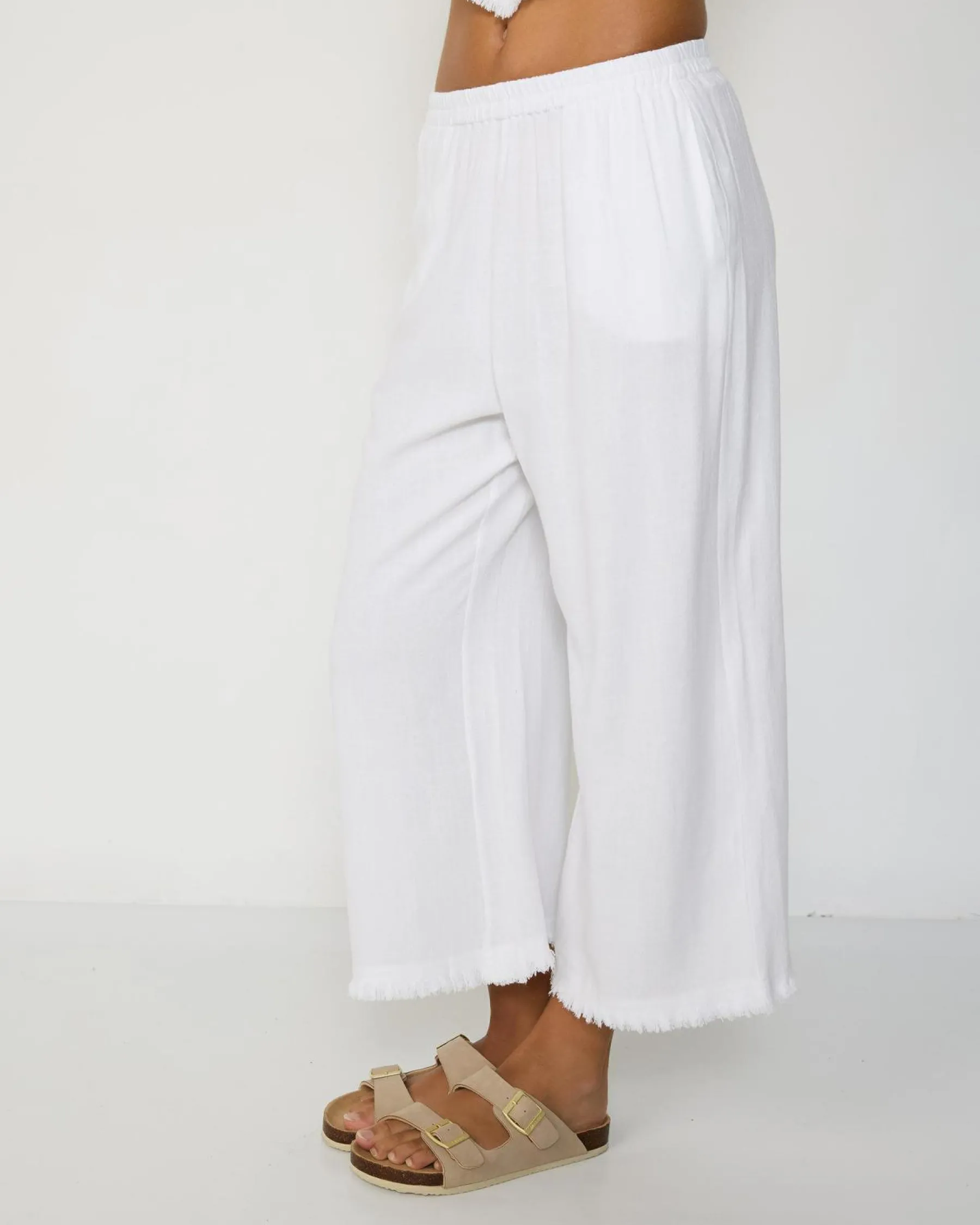 Bottoms*Mooloola Girls' Moni Dallis Beach Pants White
