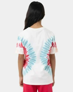 Hot Girls' Moon Dot Outline Front T-Shirt Kids Tops