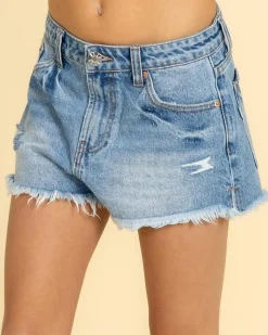 Denim|Bottoms*DESU Girls' Nevada Shorts Classic Mid Blue