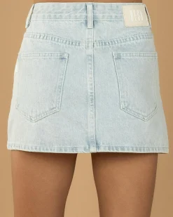 Discount Girls' Nicky Skirt Kids Denim|Bottoms