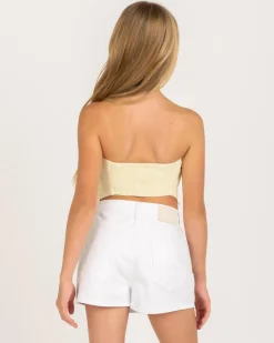 Tops*Mooloola Girls' Nina Dallis Scarf Top Butter