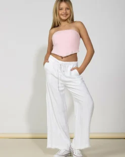 Tops*Mooloola Girls' Nina Dallis Scarf Top Baby Pink