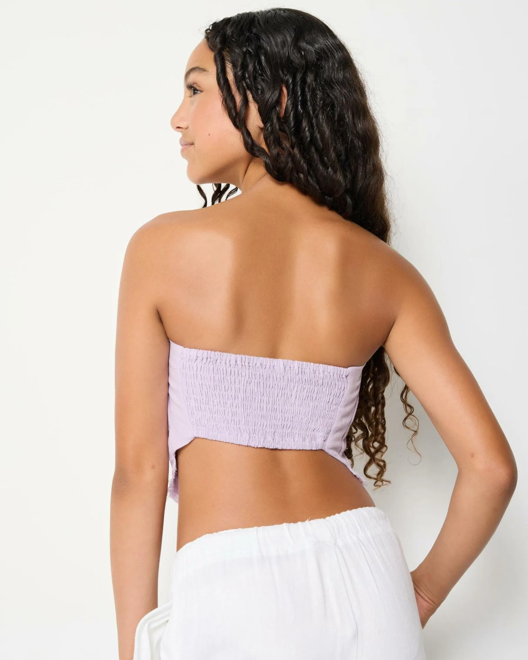 Tops*Mooloola Girls' Nina Dallis Scarf Top Lilac