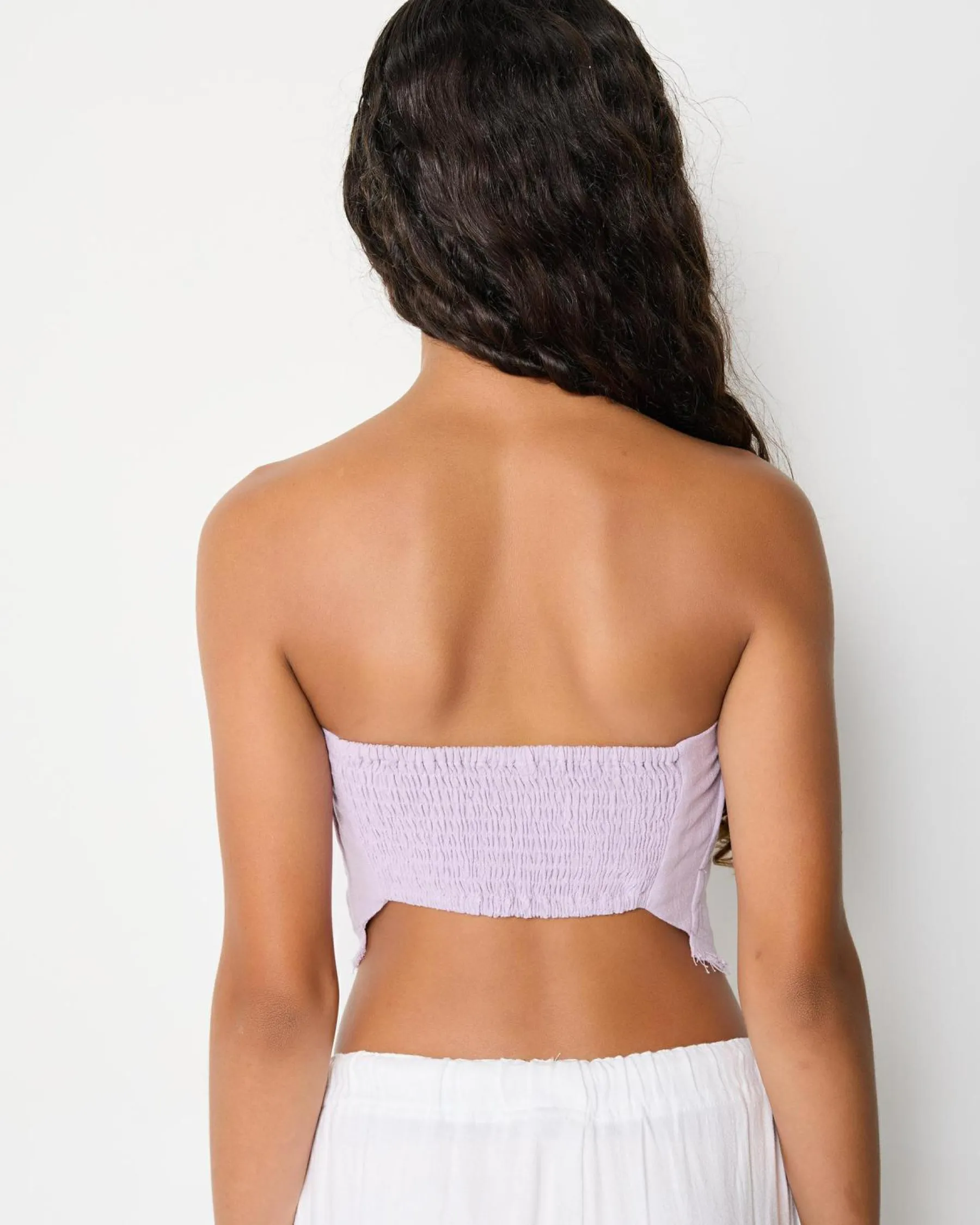 Tops*Mooloola Girls' Nina Dallis Scarf Top Lilac