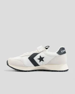 Sneakers*Converse Girls' Omega Trainer Easy On Shoes Vintage White/black/vintage White