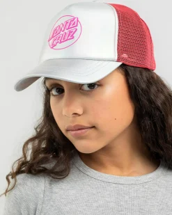 Headwear*Santa Cruz Girls' Opus Dot Cap Multi