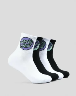 Clearance Girl's Other Dot Mid Sock Pack Kids Socks & Accesories