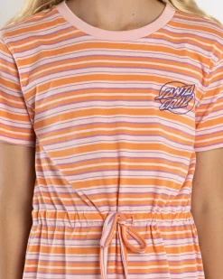 Dresses*Santa Cruz Girls' Oval Dot Mono Dress Orange