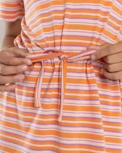 Dresses*Santa Cruz Girls' Oval Dot Mono Dress Orange