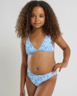 Bikinis*Topanga Girls' Paige Triangle Bikini Set Cornflower
