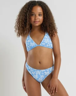 Bikinis*Topanga Girls' Paige Triangle Bikini Set Cornflower