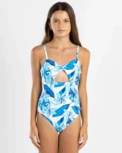 Sale Girls' Palmas One Piece Swimsuit Kids Surf|One Pieces