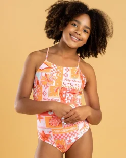 Surf|One Pieces*Rip Curl Girls' Paradise Club One Piece Swimsuit Multico
