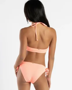 Bikinis*Topanga Girls' Perry Bralette Bikini Set Pop Peach