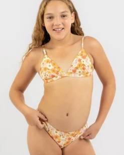 Girls' Phillipa Triangle Bikini Set Kids Bikinis