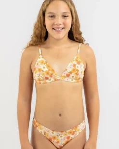 Girls' Phillipa Triangle Bikini Set Kids Bikinis