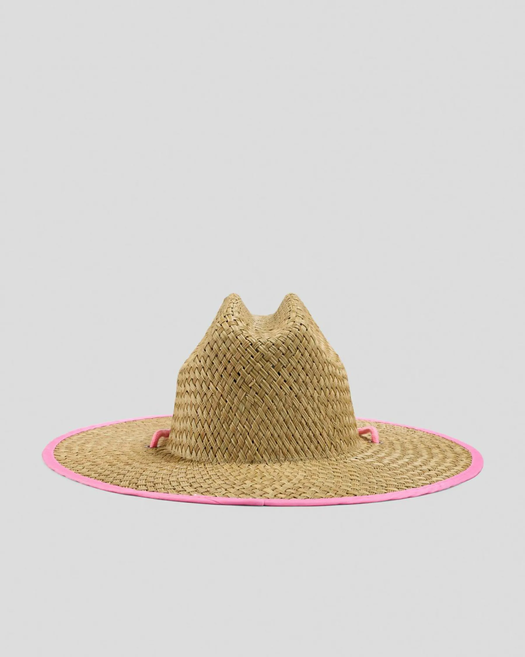 Outlet Girls' Pina To My Colada Solid Panama Hat Kids Headwear