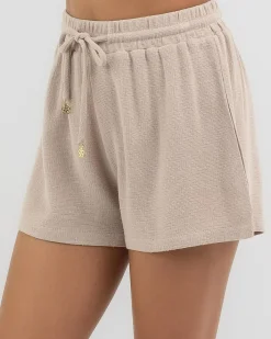 Bottoms*Ava And Ever Girls' Playa Shorts Latte