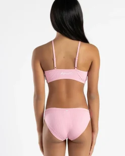 Clearance Girls' Premium Rib Bikini Set Kids Bikinis