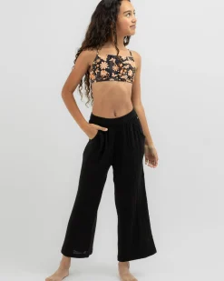 Sale Girls' Premium Surf Beach Pants Kids Bottoms