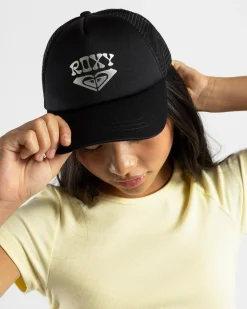 Best Girls' Reggae Town Trucker Cap Kids Headwear