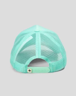 Headwear*Roxy Girls' Reggae Town Trucker Cap Beach Glass