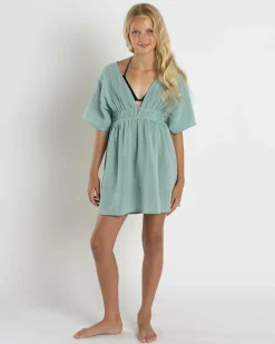 Best Girls' Reva Cover Up Kids Beach Covers & Overswim