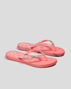 Online Girls' RG Viva Glitter Thongs Kids Flip Flops