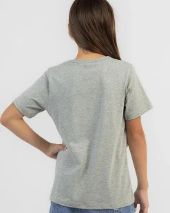 Tops*Champion Girls' Rochester Graphic T-Shirt Oxford Heather