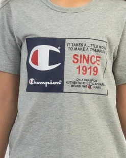 Tops*Champion Girls' Rochester Graphic T-Shirt Oxford Heather