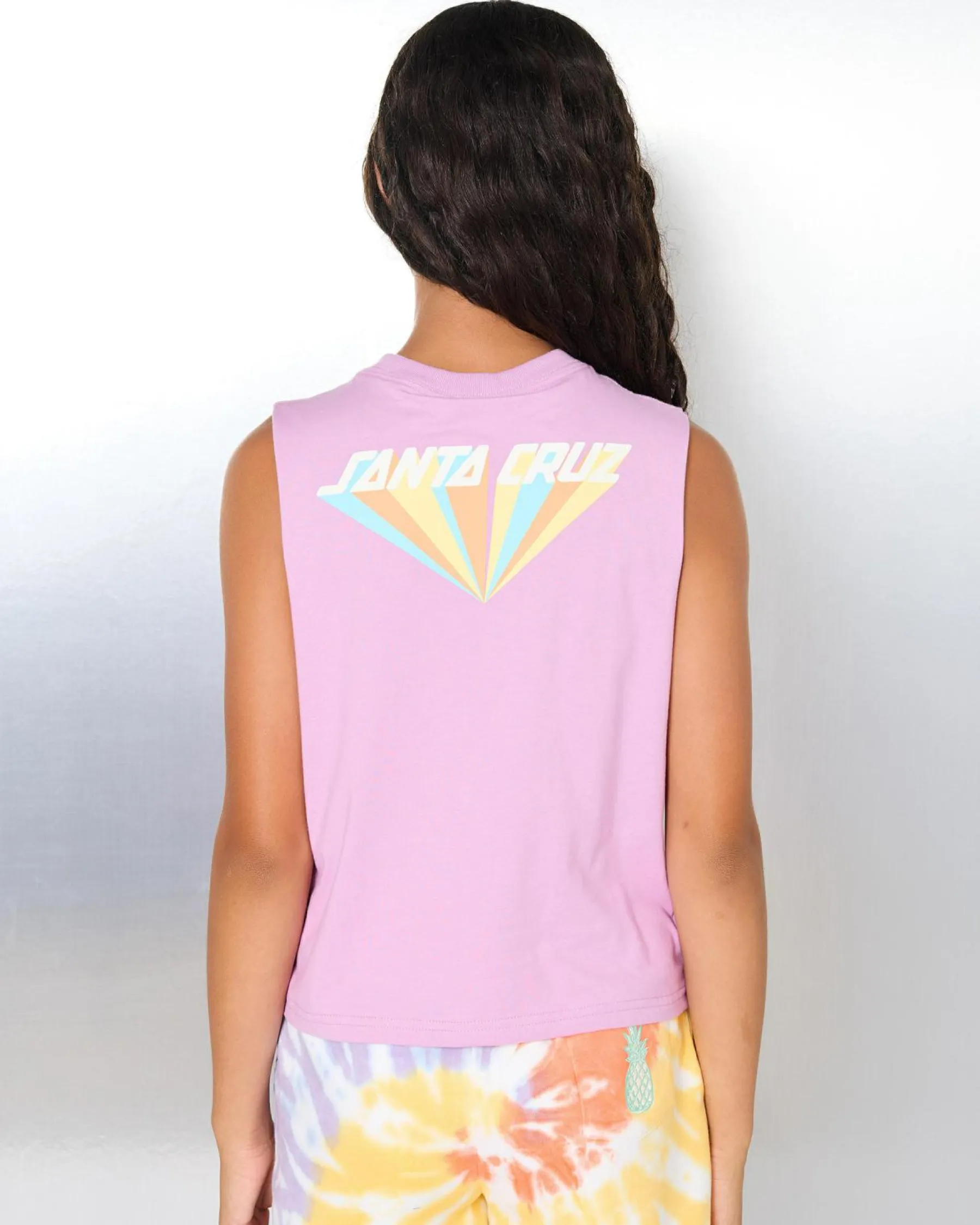 Discount Girls' SC Delta Strip Chest Muscle Tank Top Kids Tops