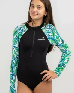 New Girls' Scirocco Surfsuit Kids Surf|Wetsuits & Surfsuits