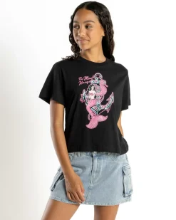 Online Girls' Seahorse Anchor Boxy T-Shirt Kids Tops