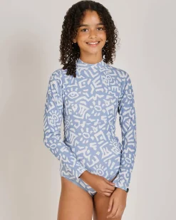 Outlet Girls' Search Long Sleeve Surfsuit Kids Surf|Wetsuits & Surfsuits