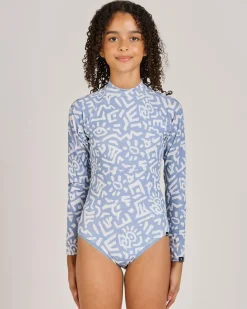 Outlet Girls' Search Long Sleeve Surfsuit Kids Surf|Wetsuits & Surfsuits