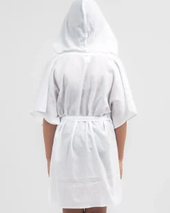 Beach Covers & Overswim*Topanga Girls' Sheridan Beach Cover White