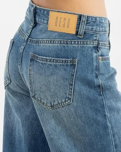 Clearance Girls' Soho Wide Leg Jeans Kids Jeans|Denim