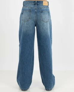 Clearance Girls' Soho Wide Leg Jeans Kids Jeans|Denim