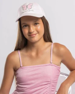 Headwear|Headwear*Mooloola Girls' Sparkle Cap Pink Sparkle