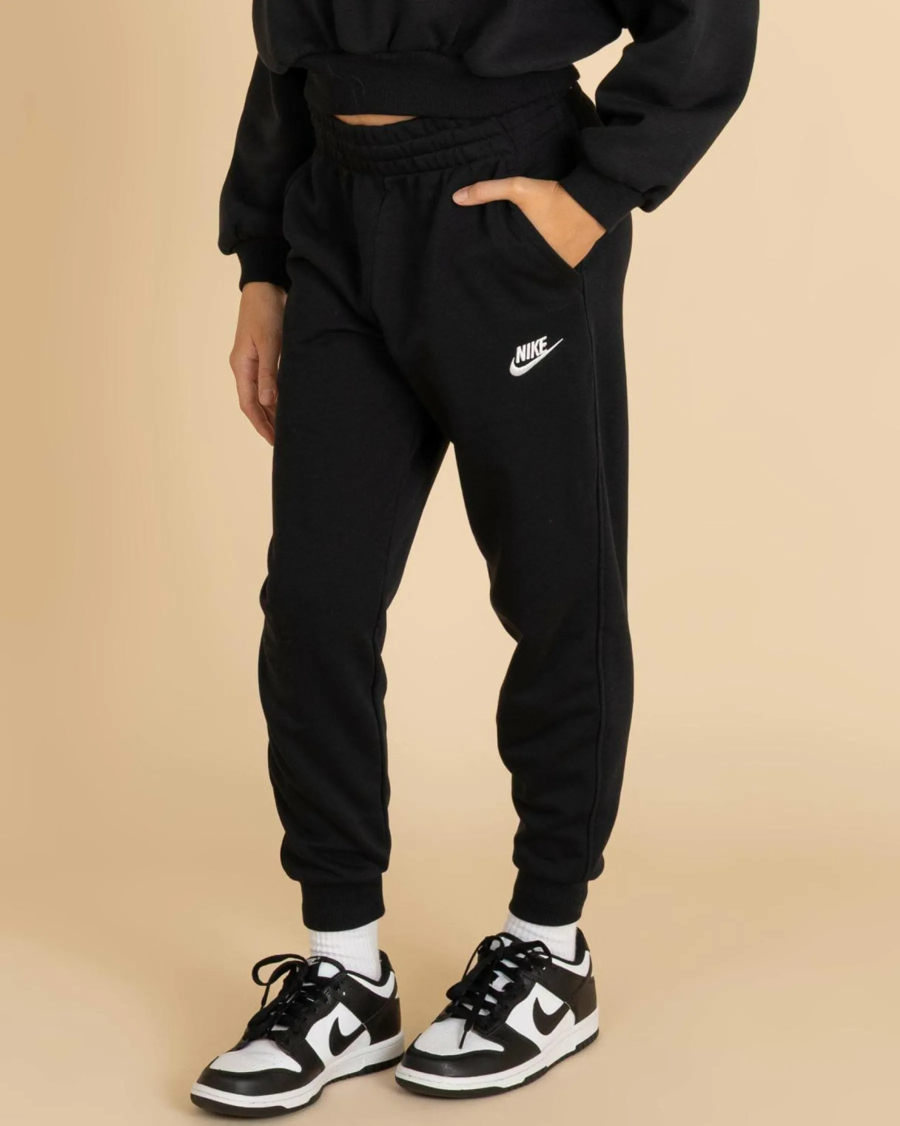 Sale Girls' Sportswear Club Fleece Track Pants Kids Bottoms