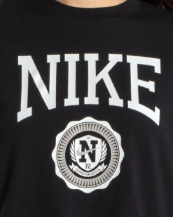 Tops*Nike Girls' Sportswear Graphic Star T-Shirt Black