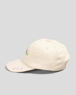 Headwear*Rusty Girls' Star Burst Adjustable Cap Oatmeal