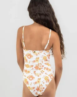 One Pieces*Kaiami Girls' Stevie One Piece Swimsuit Multi