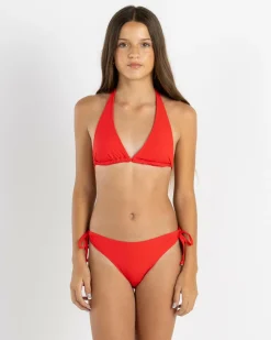 Bikinis*Topanga Girls' Suki Triangle Bikini Set Chilli Red