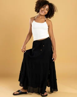 Bottoms*Mooloola Girls' Sundown Maxi Skirt Black