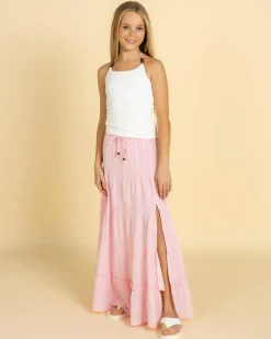 Girls' Sundown Maxi Skirt Kids Bottoms