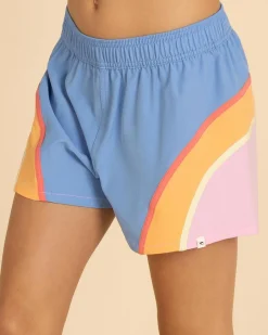 Board Shorts|Bottoms*Rip Curl Girls' Sunset Skies Board Shorts Blue