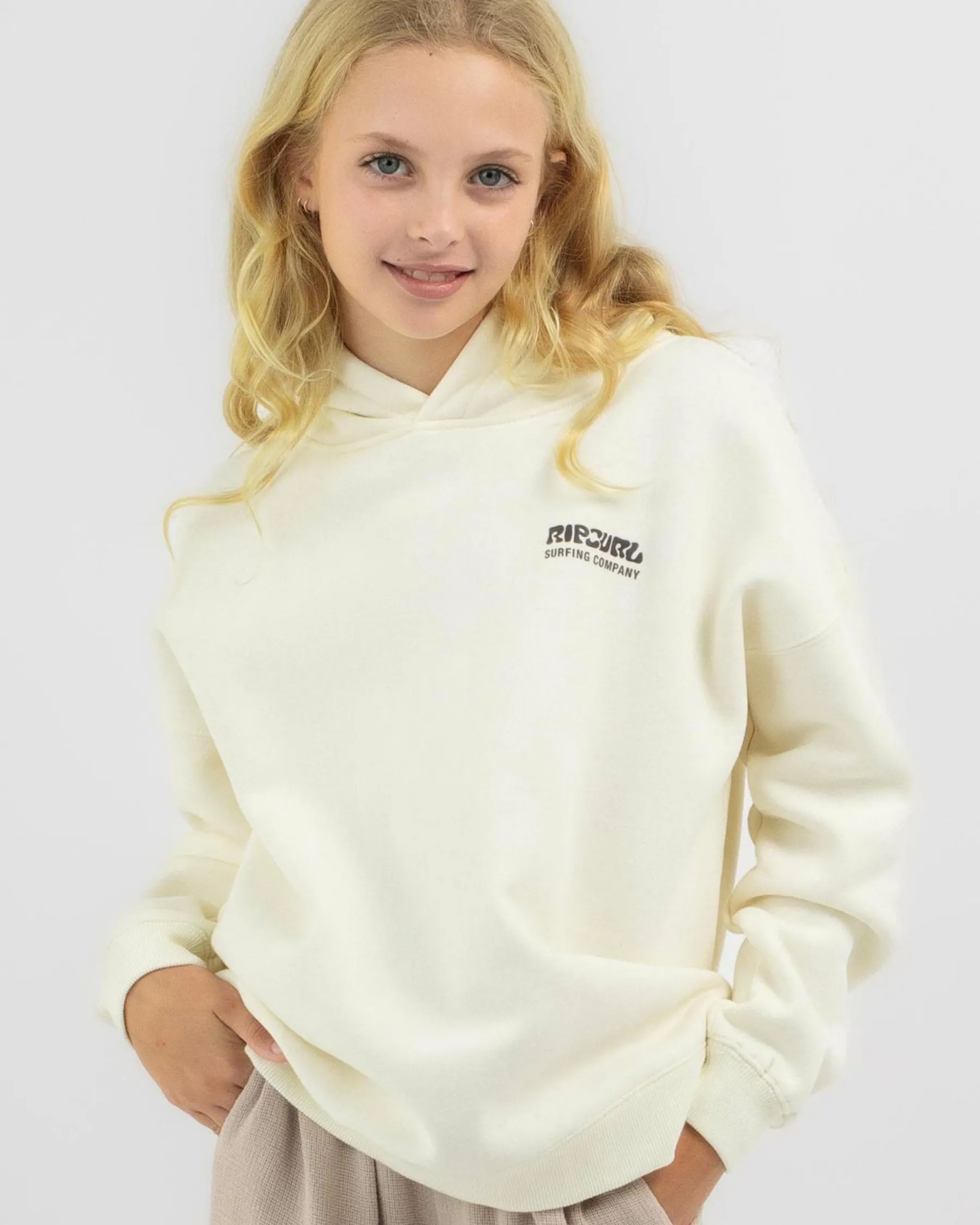 Clearance Girls' Surf Puff Heritage Hoodie Kids Outerwear