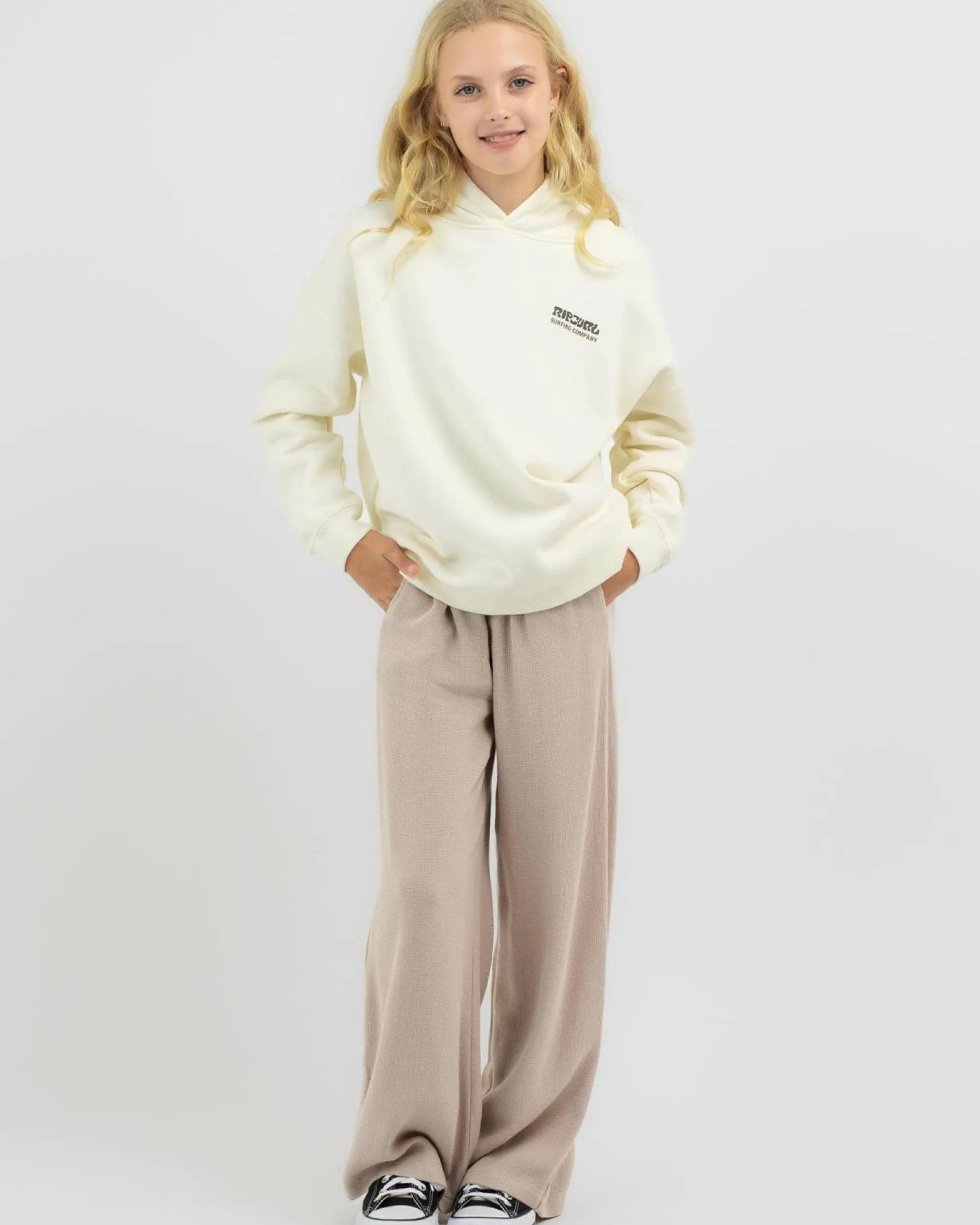 Clearance Girls' Surf Puff Heritage Hoodie Kids Outerwear
